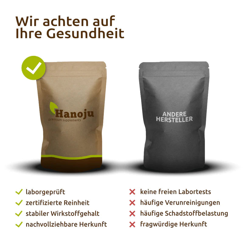 NMN-Kapseln – 500 mg | 99 % Reines Nicotinamid-Mononukleotid