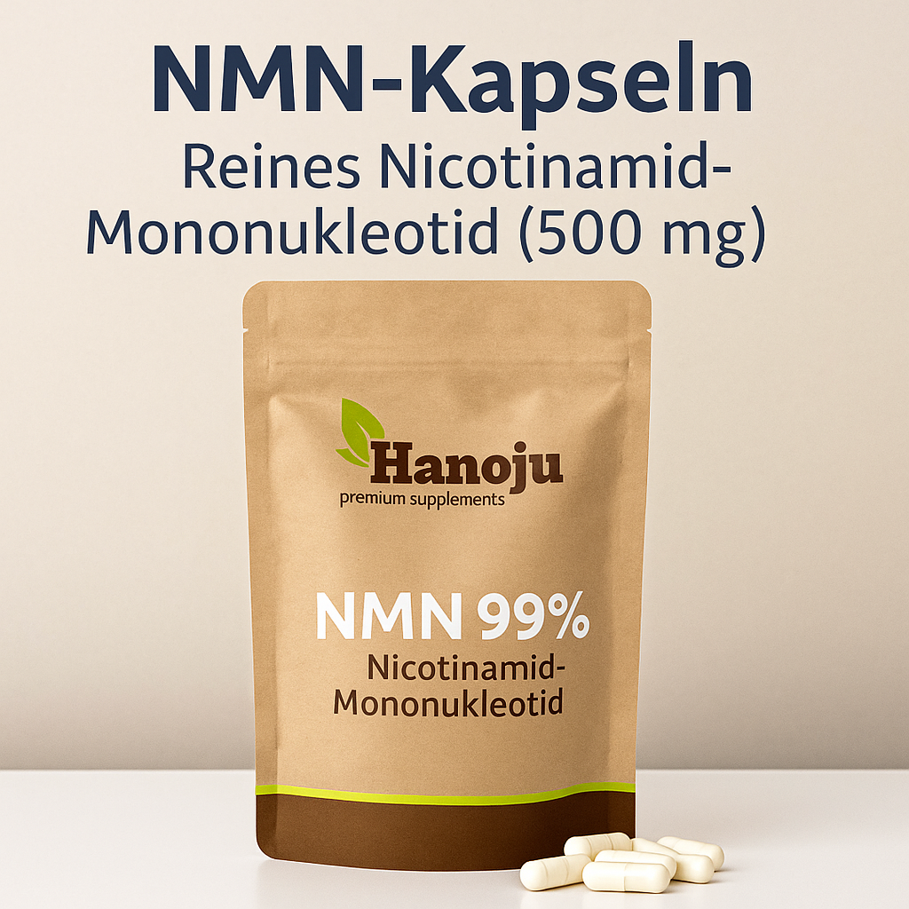 NMN-Kapseln – Reines Nicotinamid-Mononukleotid (500 mg)